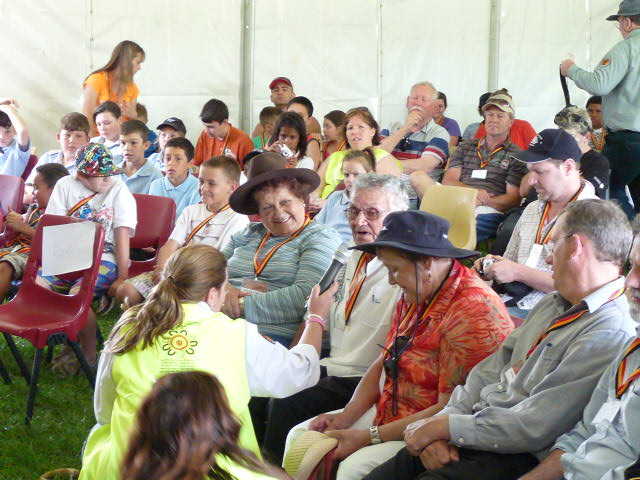 Elders in audience at Appin massacre commemoration